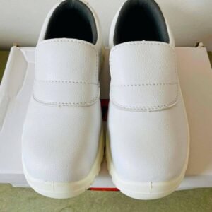 Home Chaussures de sécurité blanches neuves – Style Mocassin Cuisine / Médical / Agro T37