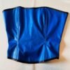 bleu2 Bustier bleu TU
