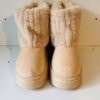 Bottes fourrées beige neuve T 36/37