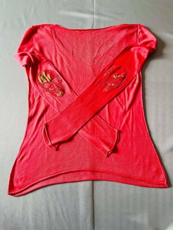 Pull col V corail Why Not TU