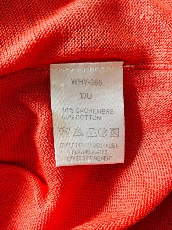 Pull col V corail Why Not TU