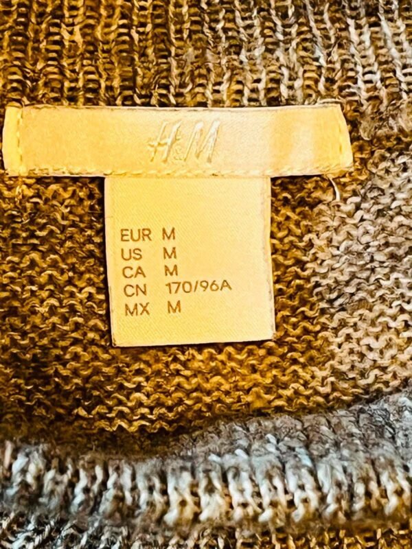 l Pull tunique asymétrique H&M beige chiné – TM