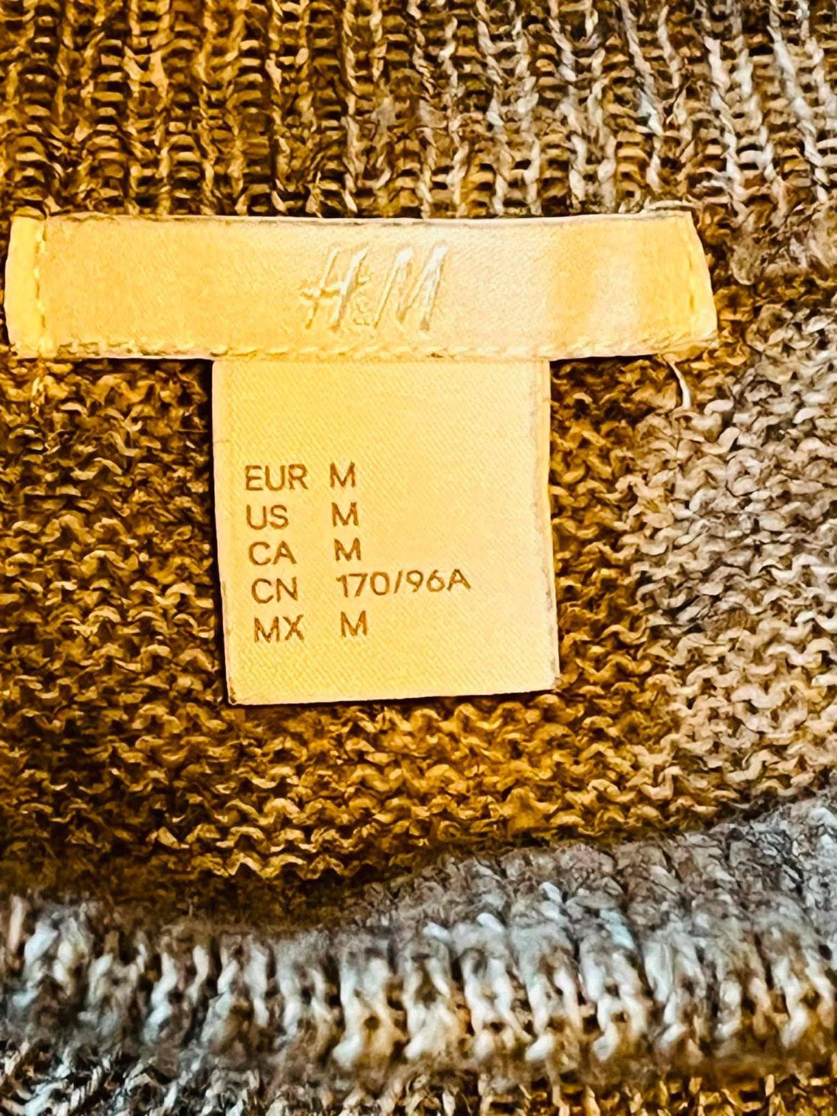l Pull tunique asymétrique H&M beige chiné – TM - Image 4