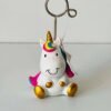 licorne pdp Porte-photo / Marque-place Licorne Mignonne – Décoration de Table