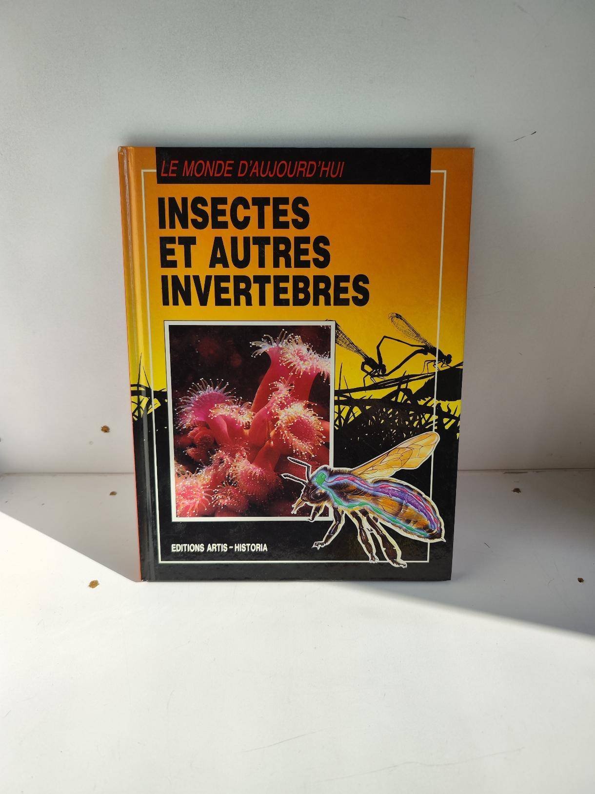 livre Insectes et autres invertébrés (1989) – Coll. Le Monde d'Aujourd'hu