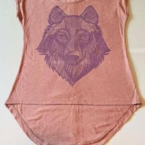 T-shirt brun loup Appel’s TS