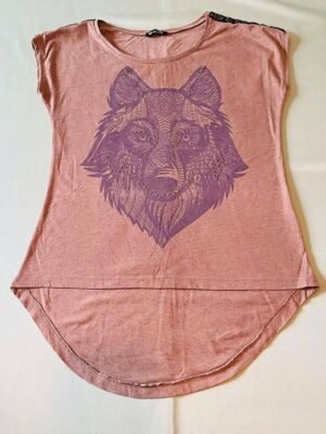 T-shirt brun loup Appel’s TS