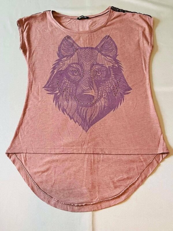 loup pdp T-shirt brun loup Appel’s TS