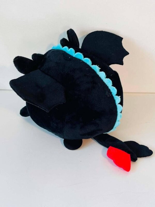 peluche dragon 3 Peluche Ronde Krokmou « Dragons » (DreamWorks) – Style Squishy / Boule