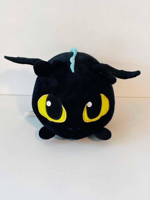 peluche dragon pdp Peluche Ronde Krokmou « Dragons » (DreamWorks) – Style Squishy / Boule