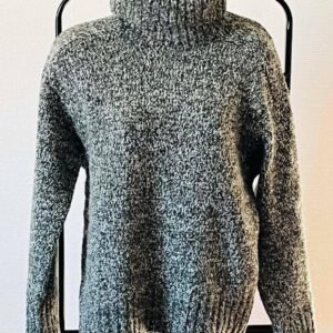 Pull col roulé kaki chiné Primark T XS