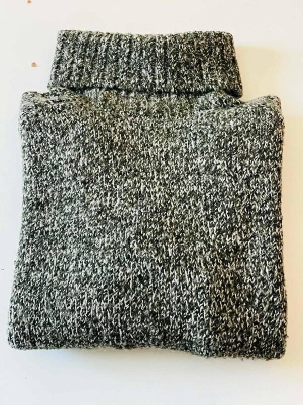 pull r 2 Pull col roulé kaki chiné Primark T XS