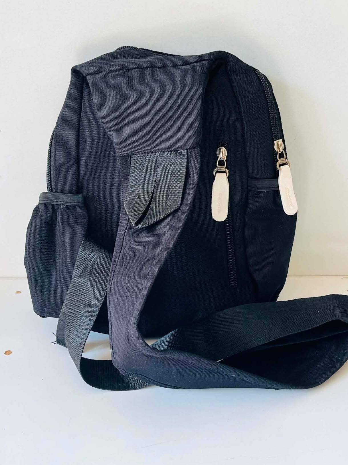 sacoche duo 2 Sac à dos / Sacoche bandoulière multipoche DUO MEI LUN – Noir - Image 2