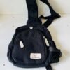 sacoche duo pdp Sac à dos / Sacoche bandoulière multipoche DUO MEI LUN – Noir
