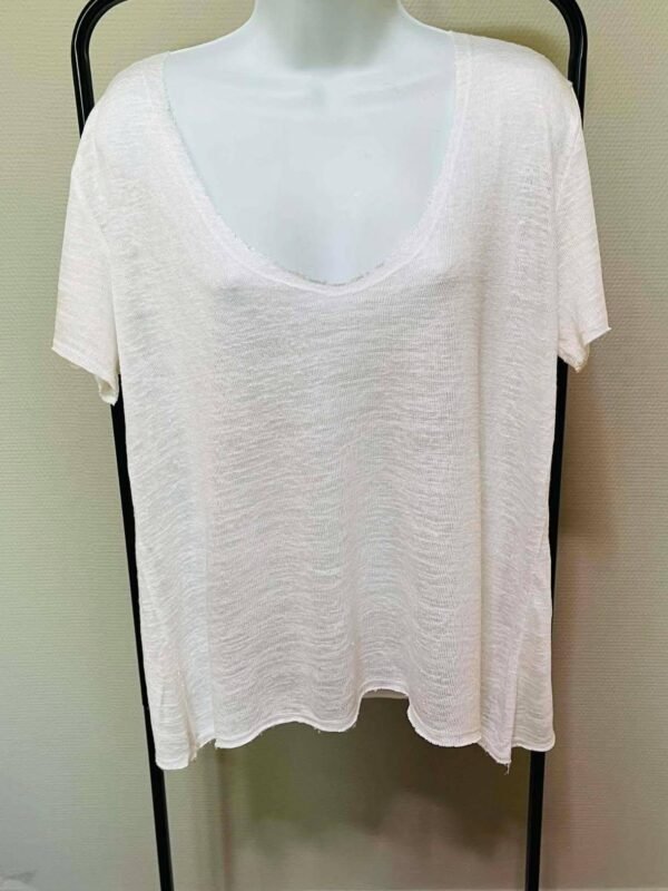 t blanc T-shirt blanc large Pull&Bear TS
