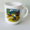 tasse shtroumpf Tasse Vintage Arcopal Les Schtroumpfs – Football (Peyo 1990)
