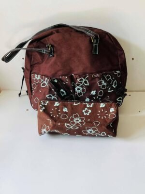 trousse fleur pdp Ensemble Sac Fourre-Tout / Sac de Voyage et Trousse Carla Faustini