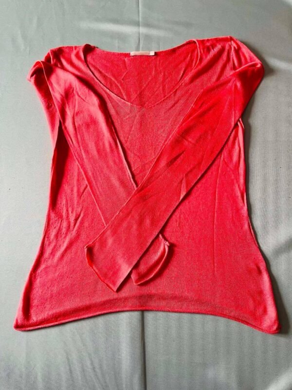 Pull col V corail Why Not TU
